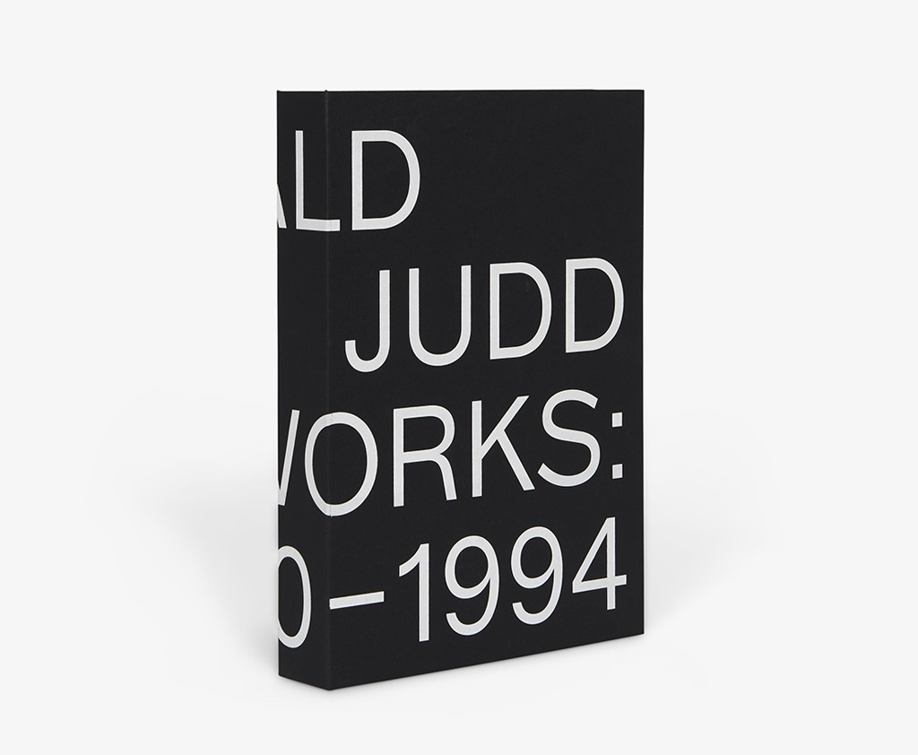 Donald Judd: Artworks 1970-1994 | Judd Foundation