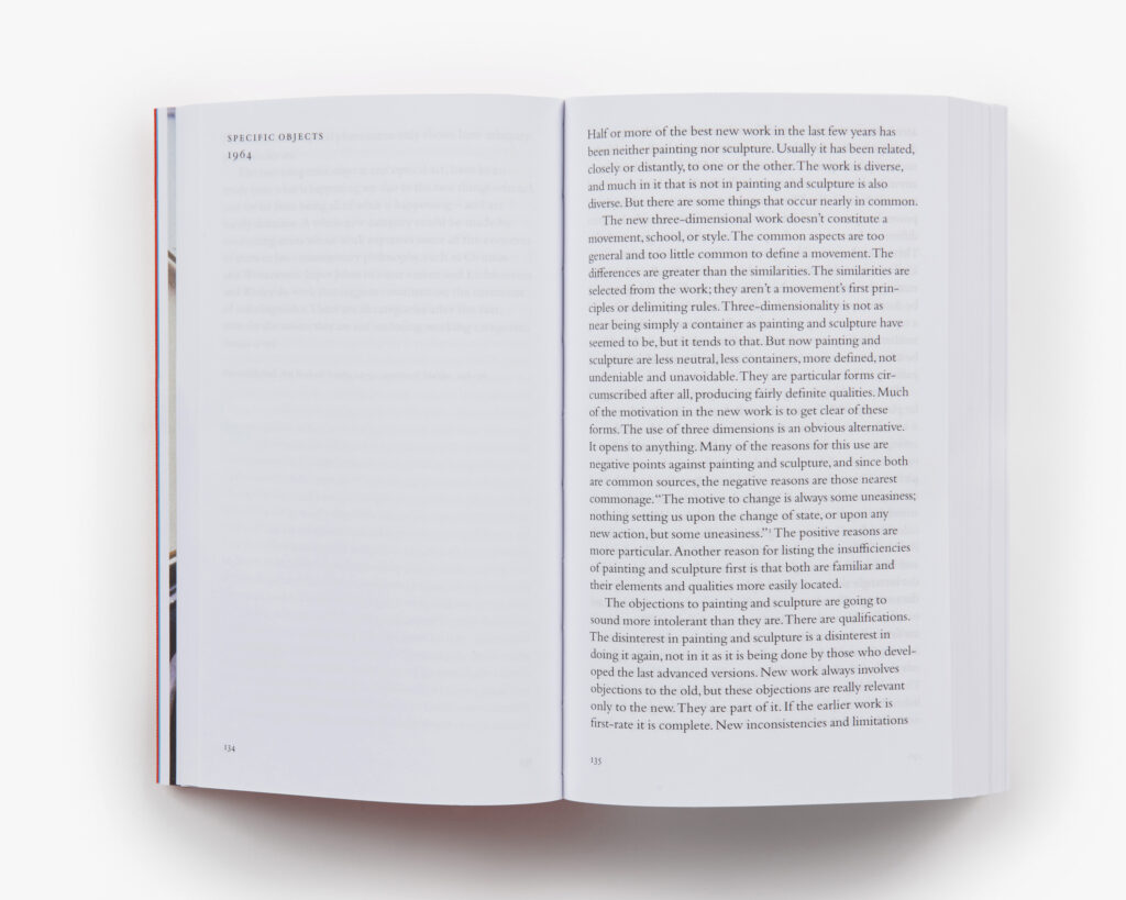 Donald Judd Writings | Judd Foundation